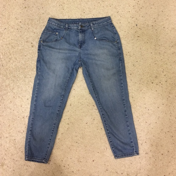 Helmut Lang Relaxed Crop Jeans 29 - Picture 3 of 4